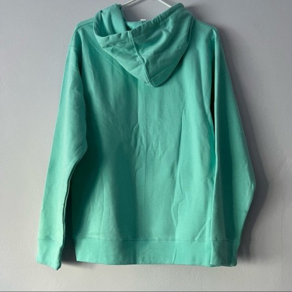 🍉 Melissa Villaseñor Laughing with Myself Mint Graphic Hoodie - Picture 8 of 10